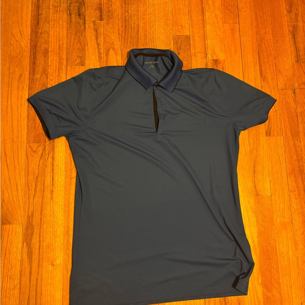 Galvin Green Royal Blue Polo Shirt